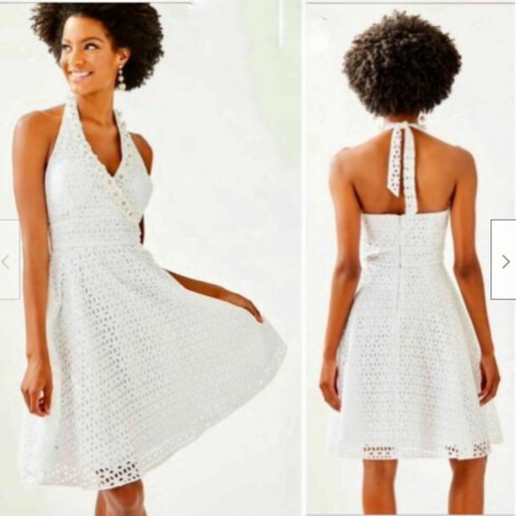 Lilly Pulitzer Womens Size 00 Willa Halter… - Picture 2 of 7